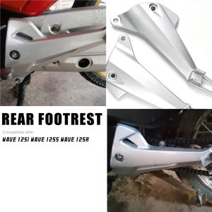 Rear Footrest Bracket Set For Wave 125I Wave 125S Wave 125R Motorcycle Rear Foot Peg Support Bracket