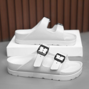 Free Shipping New Summer Slippers For Women Versatile For Indoor And Outdoor Wear With Thick Soles Non-Slip Design And A Stylish Wedge Heel Perfect For Home Use