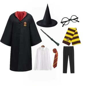 Áo choàng học sinh Harry Potter trang phục biểu diễn Halloween áo choàng phép thuật COS Áo choàng phù thủy