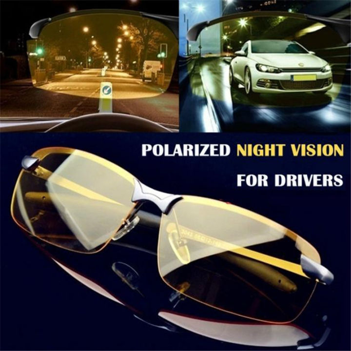 Anti-Glare Night Vision Driver Goggles Night Driving Enhanced