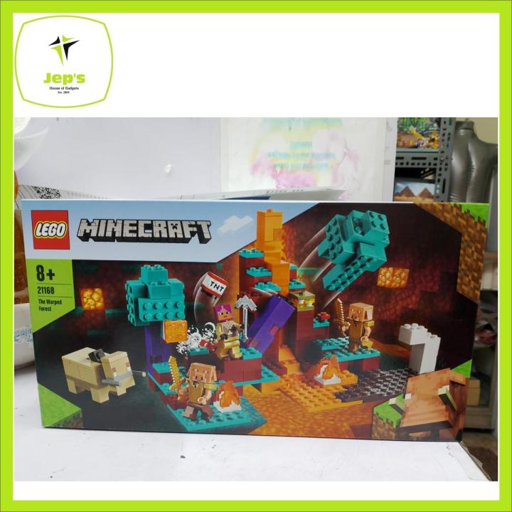 Lego Minecraft 21168 The Warped Forest (2021) | Lazada PH