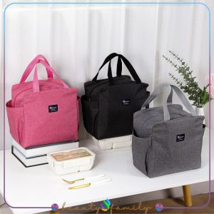 BF-T43 Tas Bekal Lunch Cooler Bag Box Anti Air Makanan Alumunium Foil / Tas Kotak Makanan / Lunch Bag / Tote Bag Bekal