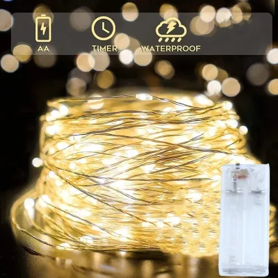 10M 80LED Ball Garland Lights Globe Fairy String Waterproof Outdoor Lamp Christmas Holiday Decoratio