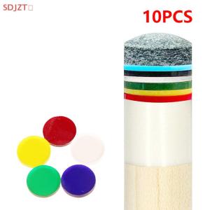 🚚【Local Express Delivery】🚚 10Pcs Clear Tip Pads Diameter 15mm Play Cue Break Jump Cue Carom Pool Cue Snooker & Billiard Accessories