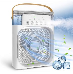 Bisa COD - KIPAS PENDINGIN MINI AC PORTABLE AIR COOLER DAPUR / RUANG KELUARGA | AC Portable Air Cooler AC Mini Super Dingin