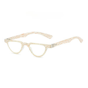JN IMPRESSION Fashionable Anti-blue Light Comfortable High-definition Reading Glasses Baker Paper Small Frame Glasses