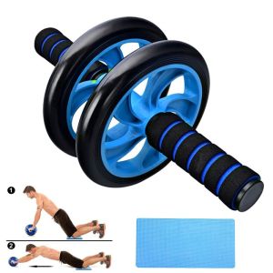 【COD&Ready Stock】abs exercise equipment Beginner Abdominal health wheel Support Rebound Abdominal Wheel fitness equipment With hassock abs workout equipment
