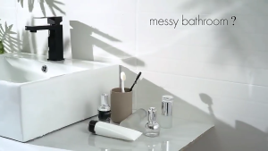 Bathroom Shower Shelf Lavatory Kitchen Storage Organizer Rack Wall Mounted Storage Holder Metal Cosmetic Shelves