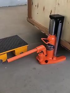 10T 5Ton Low Profile Vertical Duckbill Claw Hydraulic Jack Heavy Duty Cross Top Hydraulic Lifter for Auto Repair