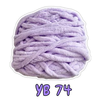 Yarn-Microfiber Polyester Soft Yarn/ Super Thick Chunky Yarn 90-100g/1Ply Soft Cashmere Milk Velvet Knitting Wool