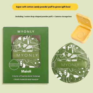 เบาะนุ่มพัฟแป้งสร้างการแต่งหน้าฐานไร้ที่ติเครื่องมือความงามเปียกและแห้ง