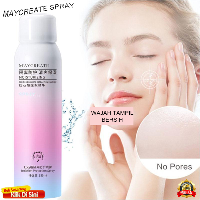 IMAGES SPRAY / Maycreate Spray Lotion Pemutih Badan - Lotion Whitening Spray Sunscreen / IMAGES Protective Spray Isi 150 ML