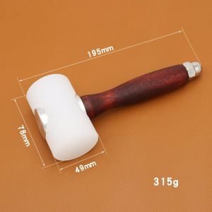 Leather carving hammer DIY handmade leather printing diamond cutting leather carving tool leather carving hammer