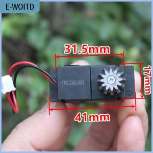 【E-WOITD】 Mini Output DC Deceleration Motor Looks Like Servo Motor For Robots Helicopter Airplane Car Boat DIY