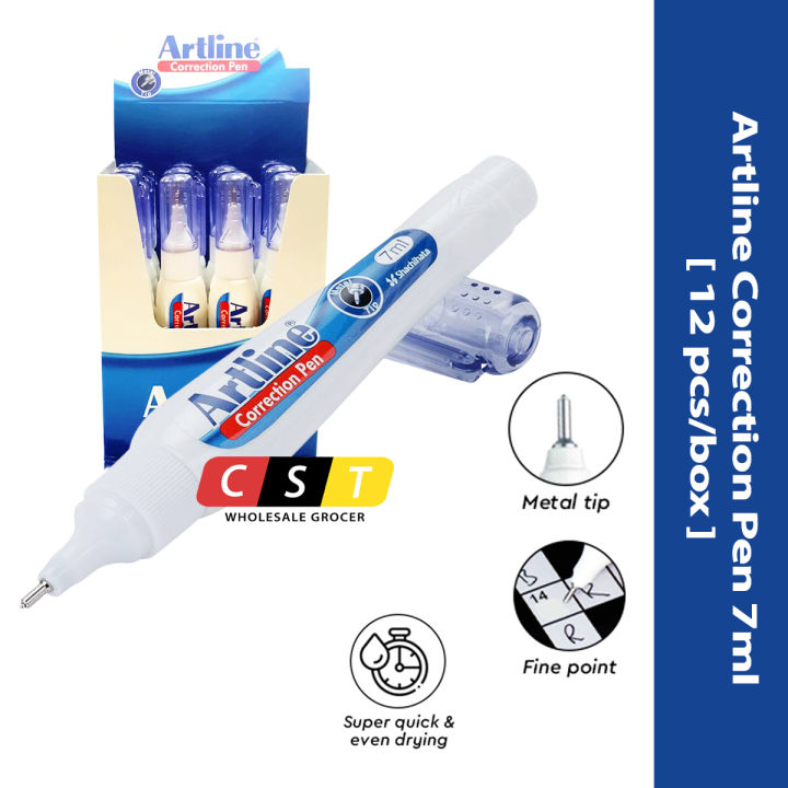 Artline Correction Pen 7ml (12PCS) Lazada