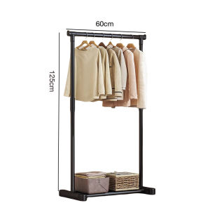 F&G ราวตากผ้า Drying Racks ราวเเขวนผ้าเหล็ก ราวแขวนผ้า พร้อมตะขอ โครงเหล็กเเข็งเเรง เเขวนได้20ตัว ประกอบง่าย