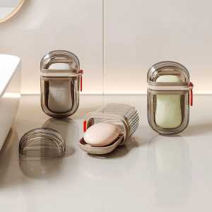 NEW Tempat kotak Sabun batang Travel kotak Wadah Sabun Batang mandi Bath Soap Case.