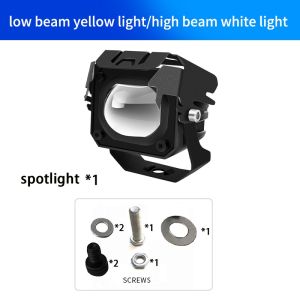 ชิ้นหลอดไฟตัดหมอก ไฟหน้า LED 100W 6000K 3000K 12000LM 12D 3 นิ้ว สำหรับรถมอเตอร์ไซค์ สกูตเตอร์ รถยนต์ รถบรรทุก.