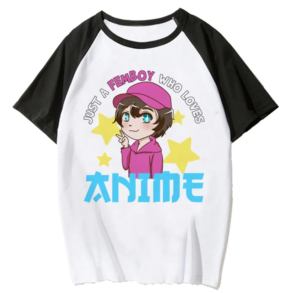 Femboys tshirt women summer anime manga top female graphic anime clothes |  Lazada PH