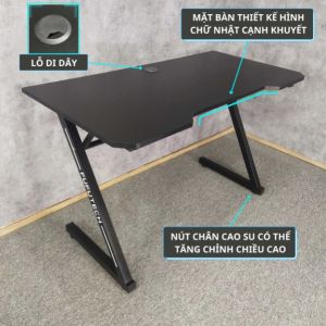 Bàn chữ Z K làm việc Gaming cao cấp đủ kích thước ( Có video thật)