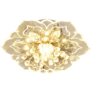 9W Modern Crystal LED Ceiling Light Fixture Pendant Lamp Lighting Chandelier for Living Room Home Decor