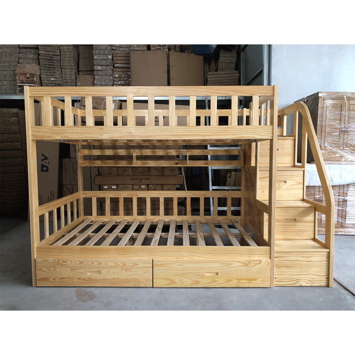 [Miễn phí vận chuyển, lắp đặt] Giường 2 tầng trẻ em IBIE Preston gỗ ...