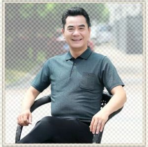 bungee Middleaged mens shortsleeved Tshirt summer clothes ice jacket underpants dad grandpa shortsleeved Tshirt