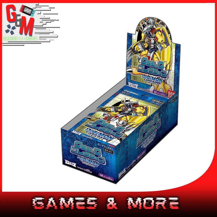 Digimon TCG EX01 Classic Collection (EX-01) Booster Box (12 Booster Packs) (Japanese Version) | Lazada Digimon TCG EX01 Classic Collection (EX-01) Booster Box (12 Booster Packs) (Japanese Version) | Lazada