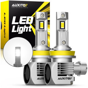 AUXITO 2 Bóng Đèn Q16 H11 Đèn Pha LED Cho Xe Hơi Bóng Đèn 100W 20000LM H8 H9 Đèn Pha Led Xe Hơi Đèn Pha Ô Tô Xe Hơi Màu Trắng 6000K