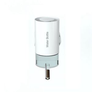 ER52858 Plastic Stainless Steel Ball Fountain Head Water Cup Hanging Cage Pet Supplies Water Pet Drinker Drinker Bottle Water Dispenser Feeder