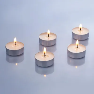Sing Kong Whee Tealight Candle - White - 4 Hours - 100PCS