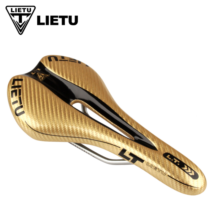 LIETU bicycle saddle road bike leather carbon saddle pad mtb bike front  cushion cycling gel seat cover selle italia bike parts