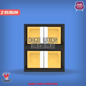 LEMARI BARU AKAKO MICRO STORAGE BOX LEMARI PAKAIAN PLASTIK AKAKO LEMARI PINTU LEMARI MINIMALIS