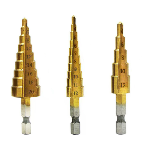 Titaniums Step Conical Stage Drill For Metal High Speed Stepped Drill Power Tool