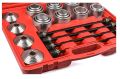 28pcs Car Universal Bush Bushes Bushing Bearing Puller Removal Insertion Installation Tools Set Press Pull Sleeve Kit. 