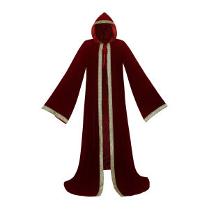 Buổi biểu diễn Halloween của Thần Chết. cosplay Áo choàng 4 Áo choàng nhung vàng in màu