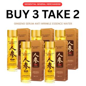 BUY 3 TAKE 2 Ginseng Serum Anti Wrinkle Serum Soothing and Tightness Essence Water Moisturizes Fades Fine Lines 120ml