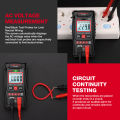 【Dari Jakarta】HABOTEST HT109L Multimeter Digital Pintar 4000 Hitung Multimeter Digital Otomatis Penguji Multifungsi AC DC 4V 40V 400V 600V. 