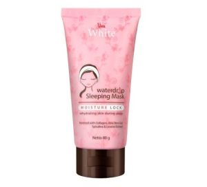 VIVA White Waterdrop Sleeping Mask Netto 80gr (White cream) BPOM