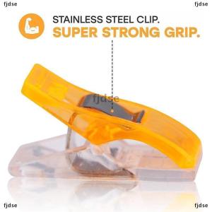 [COD] fjdse เครื่องมือเย็บผ้าหลากสีคลิปพลาสติกสำหรับงานควิลท์งานฝีมือ DIY 20ชิ้น