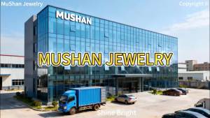 MuShan Brand Jewelry 925 Sterling Silver Necklace Lab Grown Green Emerald Round Vintage Necklace for Women 18K Gold Plated Neckl