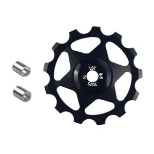 Xe đạp phía sau derailleurs ròng rọc vòng bi thép ròng rọc 13t aluminiums hợp kim jockeys Bánh Xe Xe Đạp phần dễ dàng cài đặt