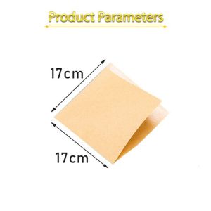 200pcs 13x13cm/17x17cm Kertas Donut Laminasi Food Grade Kertas Roti Kue Burger Gorengan Paper Bag Kantong Donut