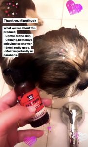 PETITUDO NATURAL GO-GO SHAMPOO (Dog) (for SENSITIVE Skin).Product of Singapore