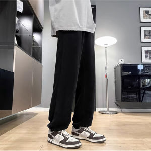 【M-5XL】celana korduroy pria celana korean style celana panjang pria oversize pria celana corduroy pria baggy pants curduroy pants celana hitam celana abuabu pria straight pants loose pants celana kulot pria celana pinggang karet celana panjang polos COD
