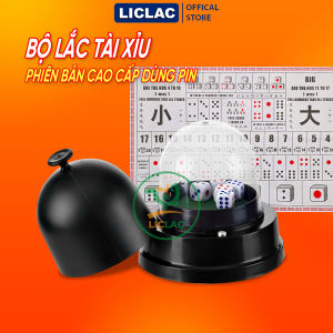Máy Lắc Bầu Cua - Xí Ngầu Tài Xỉu phiên bản Cao Cấp dùng pin - Trò chơi Xúc Xắc Beer Club MLXN-800