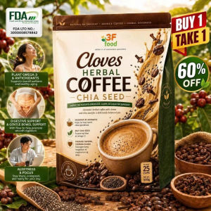 (BUY 1 GET 1) CLOVES HERBAL COFFEE CHIA SEED 100g Herbal Coffee Natural Energy Drink for Morning Routine acid-free coffee