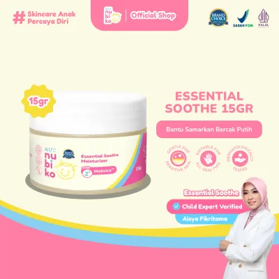 Nubiko Essential Soothe with Melicica™ 15 gr - Moisturizer Face Cream Anak