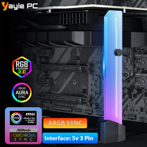 GPU Bracket with aura sync ARGB LED light