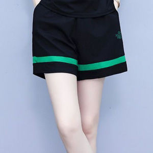 ELF TRIBE ชุดสูทผ้าฝ้าย2ชิ้นสำหรับผู้หญิงเสื้อยืดและกางเกงขาสั้นแขนสั้นเกาหลีชุดกีฬาแบบลำลอง